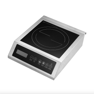 Table de cuisson à induction commerciale portable 1800 W/3 500 W avec écran LCD, AM-CD105