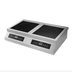 Fabricant de table de cuisson à double induction économe en énergie de 5 000 W + 5 000 W en Chine, AM-CD206